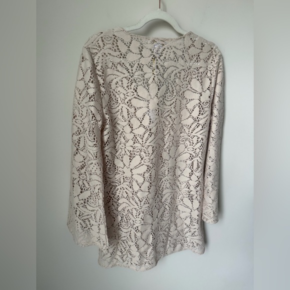 House of Harlow 1960 Cream Lace cover up dres - Picture 4 of 4